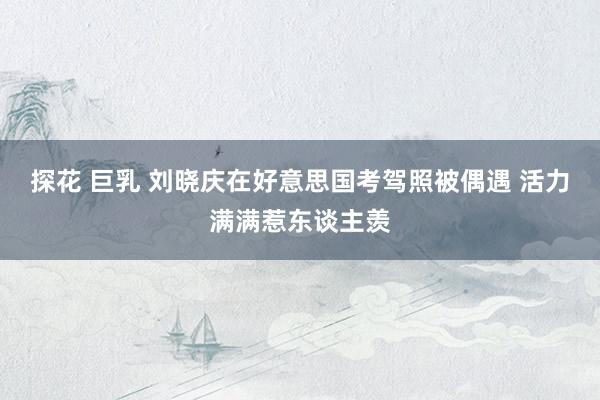 探花 巨乳 刘晓庆在好意思国考驾照被偶遇 活力满满惹东谈主羡